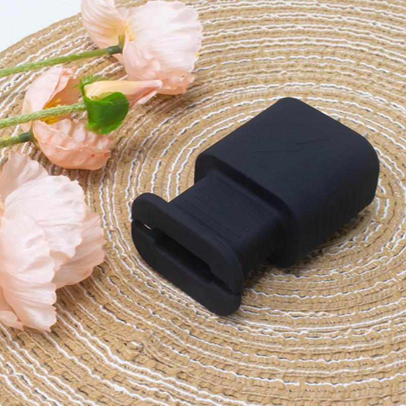 Datu kabeļa aizsargi lādētāja galvas apvalks AppleIphone 18/20w lādētāja korpusam pret krišanu tālruņa barošanas adaptera aizsargapvalks