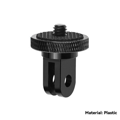 1/4 collas skrūvējams statīva adapteris 360, rotējošs stiprinājuma turētājs, kas paredzēts Go Pro 12 11 10 9 8 Insta360 One X X2 X3 X4 DJI kameras piederumi