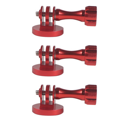 Aliuminio trikojo adapteris, skirtas monopodo laikikliui su CNC nykščiu varžtu, skirtas veiksmo kamerai Gopro 12 11 10 9 8 Insta360 X4Tripod DJI OSMO