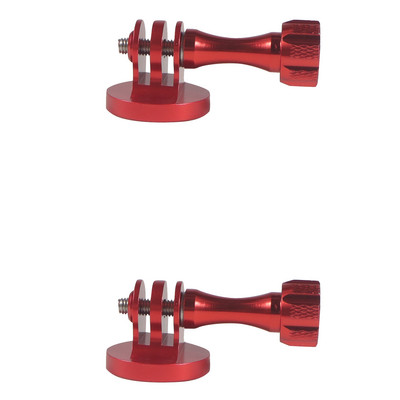 Aliuminio trikojo adapteris, skirtas monopodo laikikliui su CNC nykščiu varžtu, skirtas veiksmo kamerai Gopro 12 11 10 9 8 Insta360 X4Tripod DJI OSMO