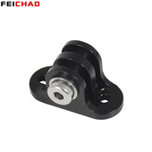 Darbības kameras turētājs mini velosipēda adaptera stiprinājuma pagarinājuma koda mērītājs Fiksēta sēdekļa pamatne 20 mm GoPro, kas paredzēts Garmin Bryton MTB velosipēdam