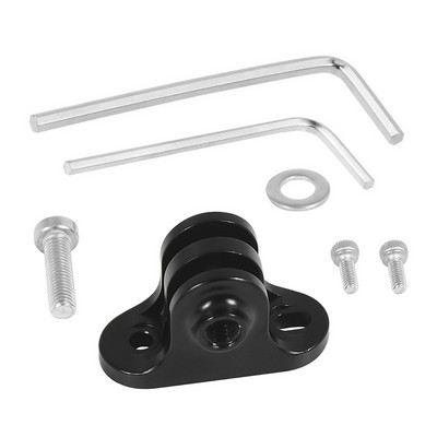 Darbības kameras turētājs mini velosipēda adaptera stiprinājuma pagarinājuma koda mērītājs Fiksēta sēdekļa pamatne 20 mm GoPro, kas paredzēts Garmin Bryton MTB velosipēdam