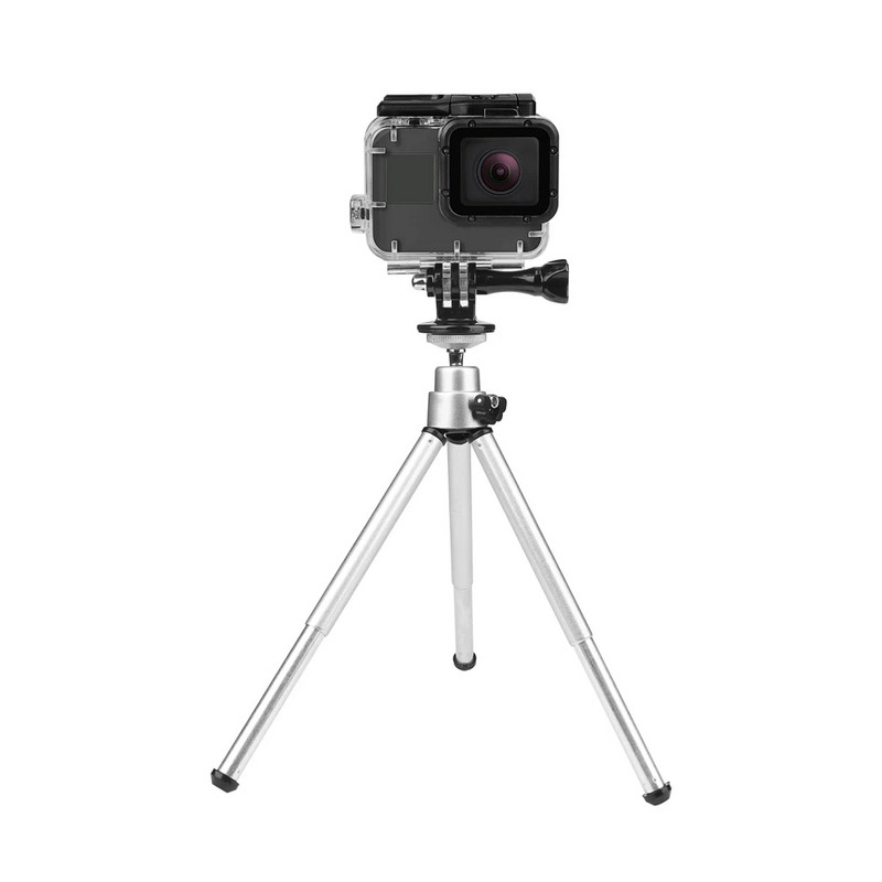 Statīva adaptera stiprinājumi Gopro 11 10 9 8 7 1/4-20 Skrūvējamais adapteris Go Pro DJI 4K EKEN H9R Yi Osmo Sjcam kameras piederumi
