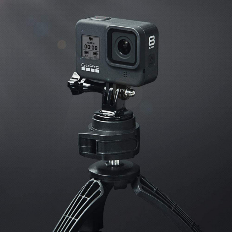 GoPro piederumiem Adapteris Pārveidotājs Mount Monopod Statīvu turētāja korpusa Adapteris Go Pro Hero 12 11 10 9 8 7 6 5 4 3 yi