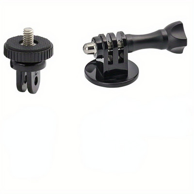 Statīva adaptera stiprinājumi Gopro 11 10 9 8 7 6 5 4 3 2 1/4-20 Skrūvējamais adapteris Go Pro Hero YI 4K SJ4000 EKEN H9R DBPOWER kamerai