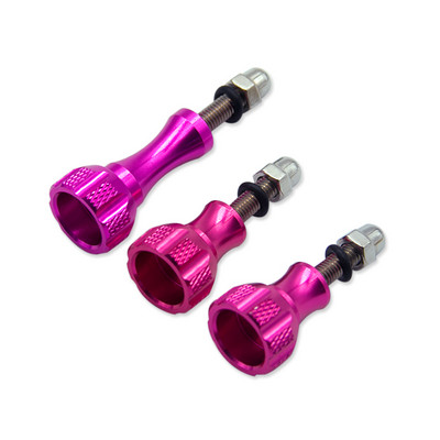 3 gab Alumīnija īkšķa kloķa skrūve, kas paredzēta GoPro Hero 7 6 5 4 Xiaomi Yi 4K Sjcam SJ4000 H9 korpusam statīva stiprinājuma kameras piederums