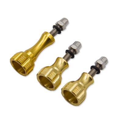 3 gab Alumīnija īkšķa kloķa skrūve, kas paredzēta GoPro Hero 7 6 5 4 Xiaomi Yi 4K Sjcam SJ4000 H9 korpusam statīva stiprinājuma kameras piederums