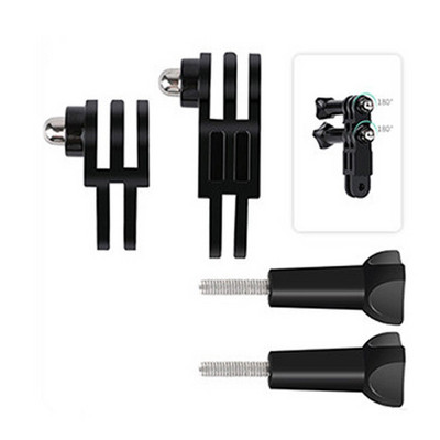 Braț pivotant reglabil Adaptor pentru articulații drepte pentru braț de reglare lung/scurt pentru Gopro Hero 12 11 10 9 8 7 Xiaomi Yi 4k Accesorii SJCAM