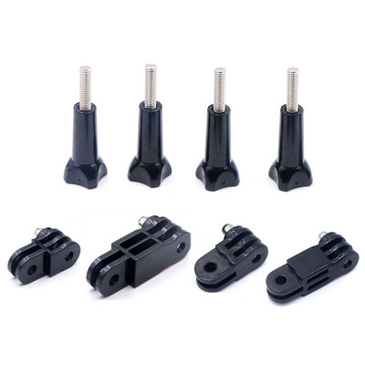 Braț pivotant reglabil Adaptor pentru articulații drepte pentru braț de reglare lung/scurt pentru Gopro Hero 12 11 10 9 8 7 Xiaomi Yi 4k Accesorii SJCAM
