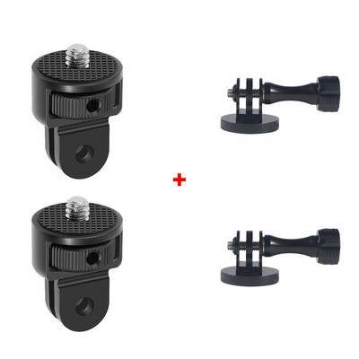 Alumiiniumisulamist 1/4-tolline kruviga statiiviadapter 360 pöörleva kinnituse hoidik Go Pro jaoks 12 11 10 9 Insta-360 X3 X4 kaameratarvikud