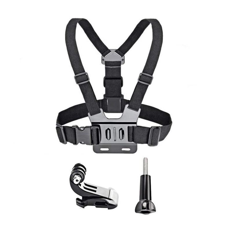 Mellkasi szíj fejpánt öv GoPro Hero 10 9 8 7 6 fekete Xiaomi Yi 4K Sjcam Sj4000 Insta360 akciókamera tartozékokhoz