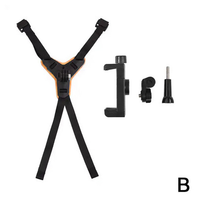 Motociklistička kaciga Držač za remen za bradu s kopčom za telefon Kompatibilan za GoPro Hero 5/6/7 Akcijska sportska kamera Držač za cijelo lice