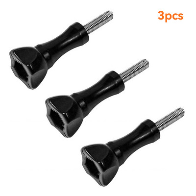 1/10 tk pikkade pöidlakruvide komplekt, mis ühildub GoPro 12 11 10 9 spordikaameratega Roostevabast terasest kruvisid on lihtne pingutada ja lahti keerata