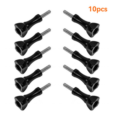 1/10 tk pikkade pöidlakruvide komplekt, mis ühildub GoPro 12 11 10 9 spordikaameratega Roostevabast terasest kruvisid on lihtne pingutada ja lahti keerata