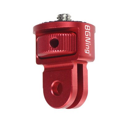 BGNING 360 Περιστρεφόμενη 1/4 ιντσών Βίδα προσαρμογέα Mini Tripod Mount CNC για GoPro Hero 11 10 5 Για κάμερα Insta360 ONE X3 X2 Xiaomi 4K