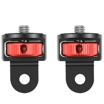 360 grozāms 1/4 collu skrūvējams pārveidotāja statīva adapteris Gopro 12 11 10 9 8 Insta360 X4 X3 GO3 darbības kameras monopoda stiprinājuma piederumi