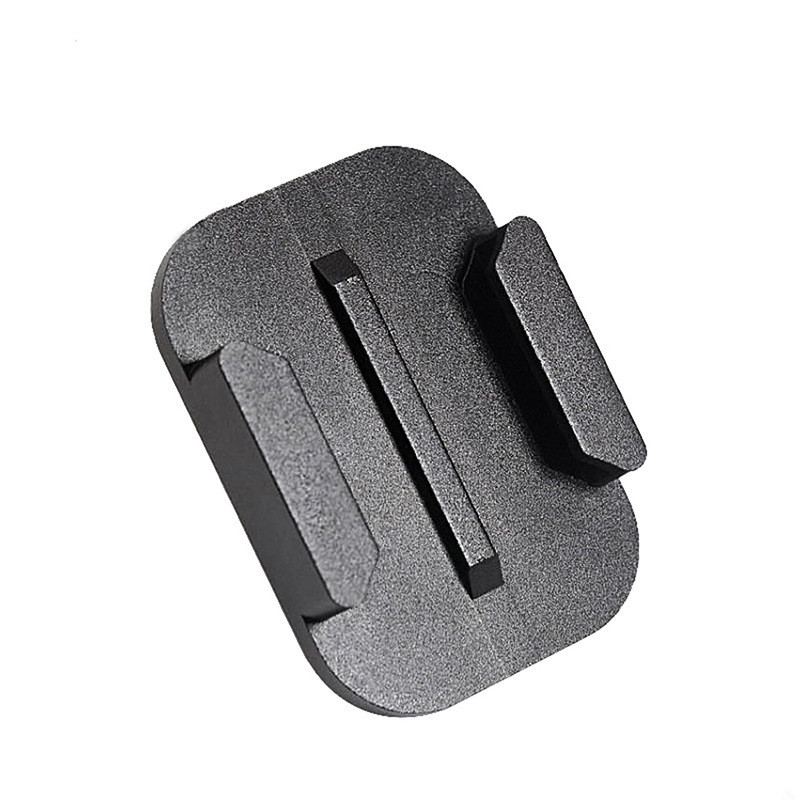 Gopro piederumiem sakausējuma adapteris Ātrs CNC bāzes stiprinājums, plakans uz AEE For Go Pro Hero 11 10 9 Xiaomi YI DJI Osmo Action 2 kamera