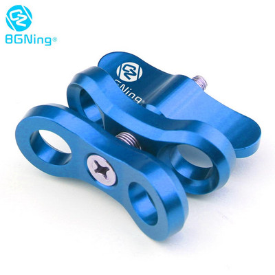 CNC leptir stezaljka 2 3 Nosač ronilačke svjetiljke s otvorenim rupama Konektor za tronožac Adapter za montiranje na kuglastu glavu za GoPro sportsku SLR kameru