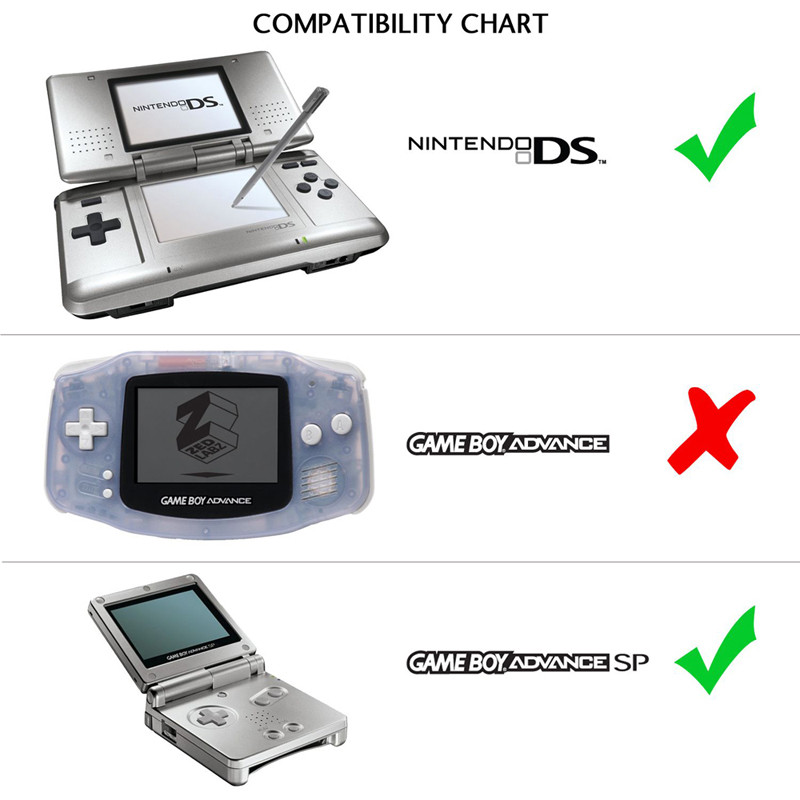 Barošanas avota lādētāja adaptera kabelis saderīgs ar Nintendo DS Game Boy Advance SP GBA SP sienas lādētāja adapteri ES versija