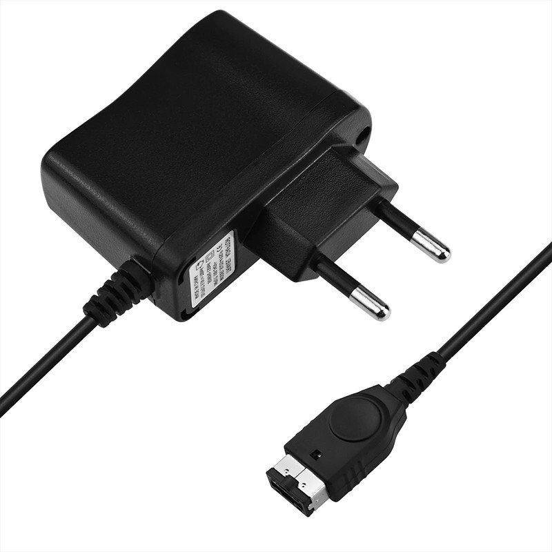 Barošanas avota lādētāja adaptera kabelis saderīgs ar Nintendo DS Game Boy Advance SP GBA SP sienas lādētāja adapteri ES versija