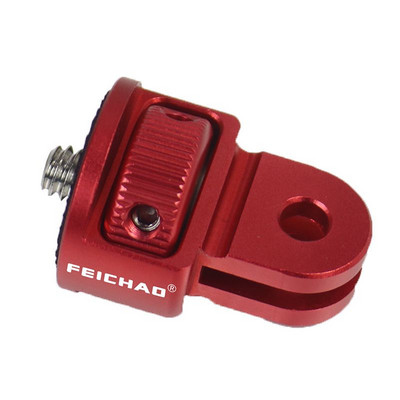 Universāls 360 grozāms 1/4 collas skrūvējams pārveidotāja mini statīva adapteris Gopro 12 11 10 9 8 7 Insta360 One X X2 X3 R darbības kamerai