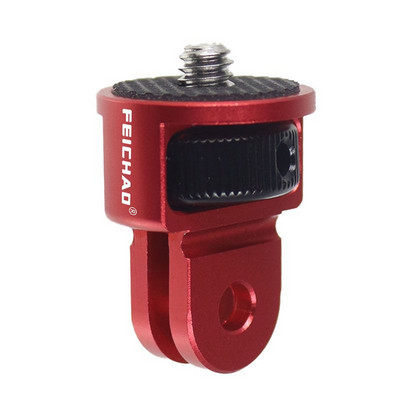 Universāls 360 grozāms 1/4 collas skrūvējams pārveidotāja mini statīva adapteris Gopro 12 11 10 9 8 7 Insta360 One X X2 X3 R darbības kamerai