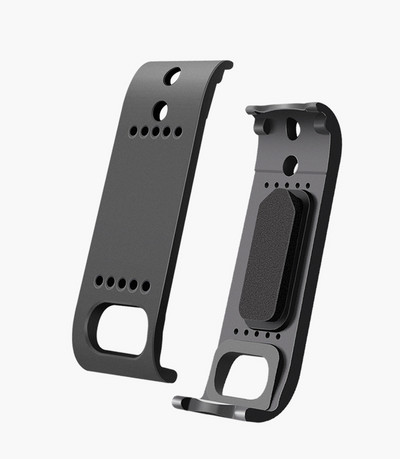 Atkārtoti uzlādējama sānu vāka korpusa nomaiņas akumulatora vāka durvju vāks, plastmasas vāciņš, kas paredzēts Go Pro Hero 12/11/10/9/8 melni aksesuāri