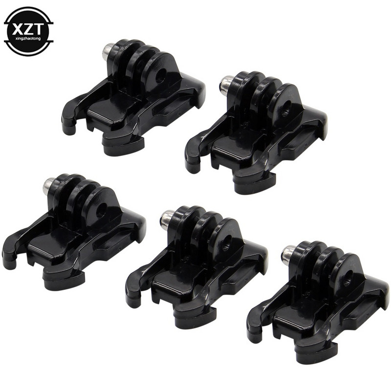 2gab sprādzes klipsis Pamata stiprinājums priekš Gopro Go Pro Hero HD 1 2 3 3+ 4 5 6 7 Aksesuāri Korpusa ķivere XiaoMi Yi kamerai Piederumi