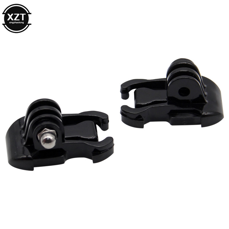 2gab sprādzes klipsis Pamata stiprinājums priekš Gopro Go Pro Hero HD 1 2 3 3+ 4 5 6 7 Aksesuāri Korpusa ķivere XiaoMi Yi kamerai Piederumi