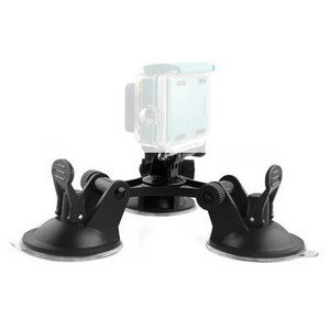 Akciókamera tapadókorong a GoPro Hero11-hez 10 9 8 7 6 Fekete SJCAM SJ7 Yi 4K Go Pro rögzítésű üvegszívó Akciókamera-tartozékok