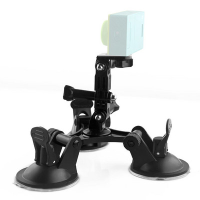 Akciókamera tapadókorong a GoPro Hero11-hez 10 9 8 7 6 Fekete SJCAM SJ7 Yi 4K Go Pro rögzítésű üvegszívó Akciókamera-tartozékok