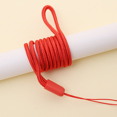 Snur pentru telefon mobil Rotundă frânghie gât Cameră agățată MP3 MP4 Player Iphone Samsung Millet pentru muncă Snur din nailon anti-pierdere