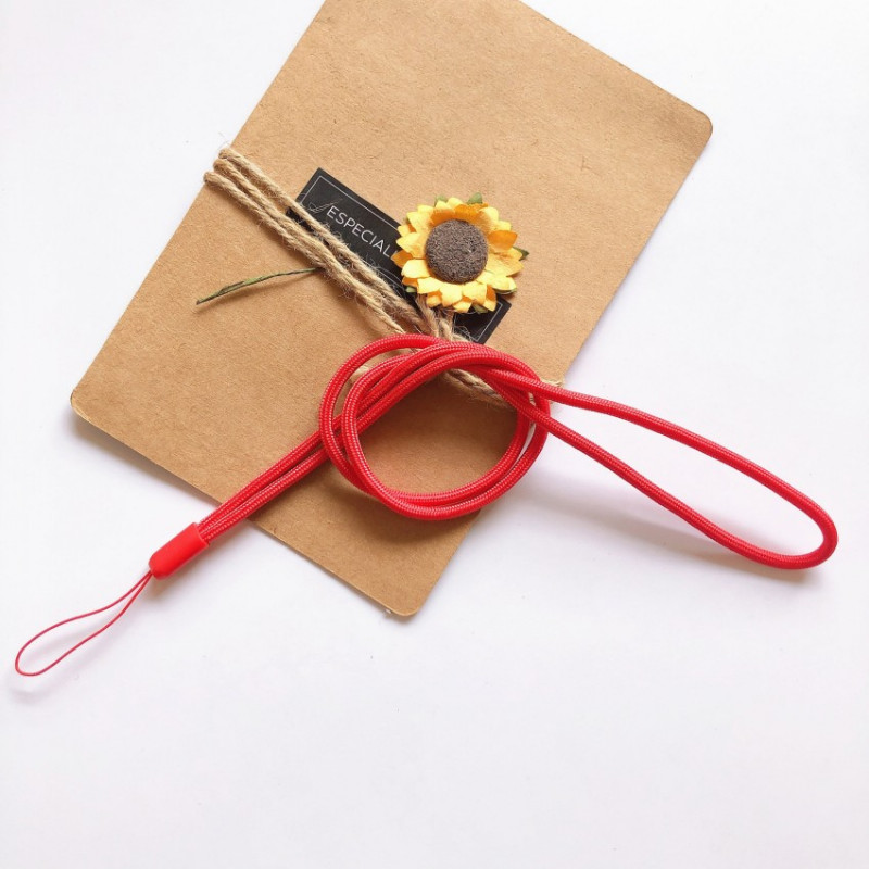 Snur pentru telefon mobil Rotundă frânghie gât Cameră agățată MP3 MP4 Player Iphone Samsung Millet pentru muncă Snur din nailon anti-pierdere