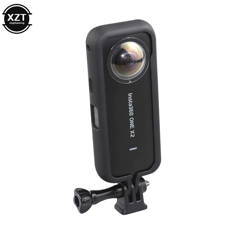 Jaunums Insta 360 One X2 piederumiem Aizsarga rāmja apmales korpusa adaptera stiprinājums Insta360 darbības kamerai VP603 aizsardzībai