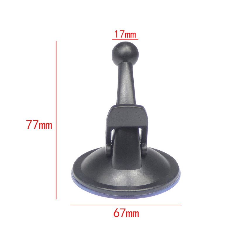 Adaptor de montare cu bilă de 17 mm la 1/4 de șurub pentru Gopro 11 10 OSMO Action Insta360 X3 Braț dublă clemă Suport de conectare cu cap sferic