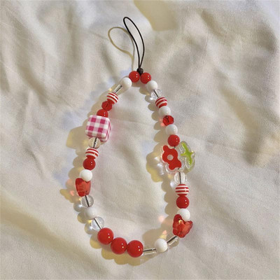 Ornament pentru aparat de fotografiat Breloc Ccd din rășină Accesorii pentru telefon mobil Lanț cu mărgele Lanț cheie Varietate de stiluri Lanț cu mărgele Ccd Drăguț