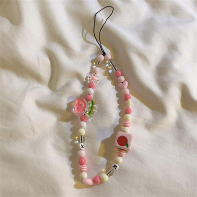 Ornament pentru aparat de fotografiat Breloc Ccd din rășină Accesorii pentru telefon mobil Lanț cu mărgele Lanț cheie Varietate de stiluri Lanț cu mărgele Ccd Drăguț