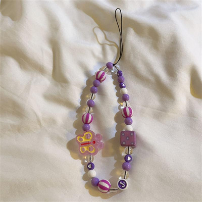 Ornament pentru aparat de fotografiat Breloc Ccd din rășină Accesorii pentru telefon mobil Lanț cu mărgele Lanț cheie Varietate de stiluri Lanț cu mărgele Ccd Drăguț