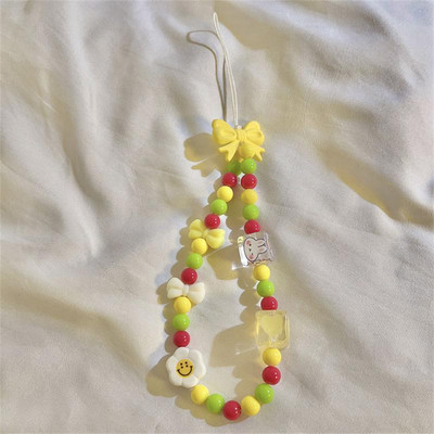 Ornament pentru aparat de fotografiat Breloc Ccd din rășină Accesorii pentru telefon mobil Lanț cu mărgele Lanț cheie Varietate de stiluri Lanț cu mărgele Ccd Drăguț