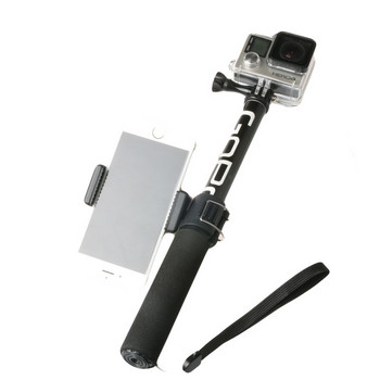 Selfie Stick Handheld Extendable Pole Monopod Phone Adapter for Gopro 12 Accessories DJI OSMO Pocket Action 4 3