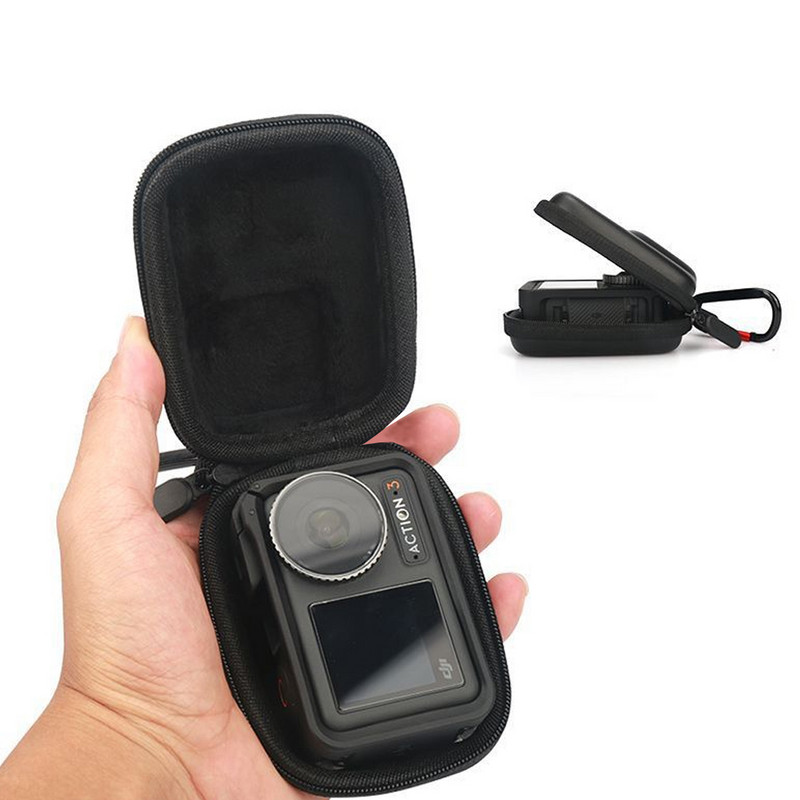 1PC Mini zaštitna torba za pohranu za Dji Osmo Action 4/3 prijenosnu mini kutiju za sportsku kameru Vodootporna zaštitna torbica Dodaci