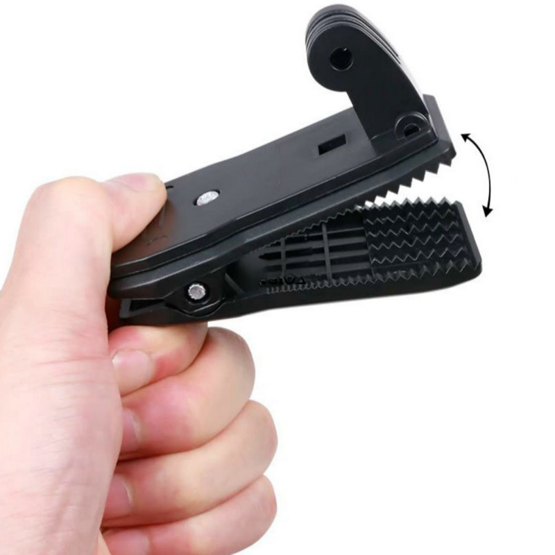 Darbības kameras klipsis GoPro Hero 12 11 10 9 8 7 mugursomas skavu stiprinājumam sērfošanai 360 grādu rotējošs sesijai SJCAM SJ4000 Garmin