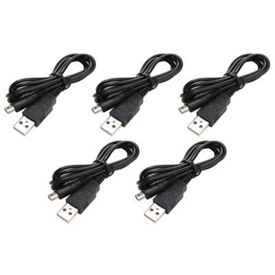 1-5 gab USB lādētāja kabeļa datu vada vads Nintendo 2DS ndsi 3DS 3DSXL JAUNS 3DS JAUNS 3DSXL 2Dsxl 2Dsll Game Power Line