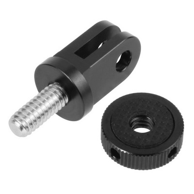 Mini statiivi kinnitusadapter 1/4" -20 kaamera teisendusadapter CNC alumiiniumsulamist Hero 10 9 8 7/insta 360 one x2 spordikaamera jaoks