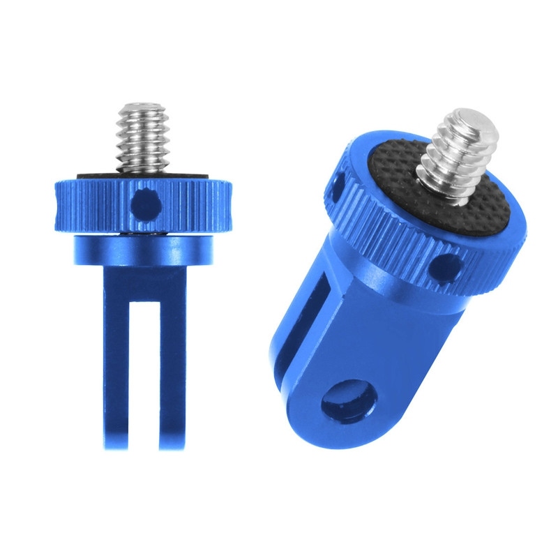 Mini statiivi kinnitusadapter 1/4" -20 kaamera teisendusadapter CNC alumiiniumsulamist Hero 10 9 8 7/insta 360 one x2 spordikaamera jaoks