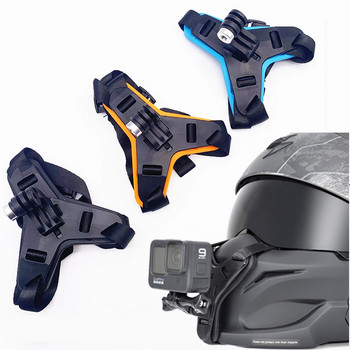 Gopro Helmet Support Chin Mount за GoPro Hero 10 9 8 Аксесоари Екшън камера Мотоциклетна каска Стойка Стойка за спортна камера