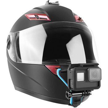 Gopro Helmet Support Chin Mount за GoPro Hero 10 9 8 Аксесоари Екшън камера Мотоциклетна каска Стойка Стойка за спортна камера