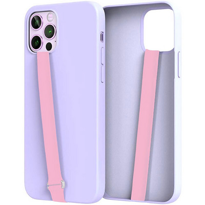 Puha szilikon telefonpántok csuklópánt kézi pánt szilikon markolat telefon kézi ujjgyűrű tartó szíj kötelek Samsunghoz iPhone-hoz