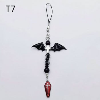 Goth Y2K Phone Charm μενταγιόν Kawaii-Μπρελόκ για γυναικεία αξεσουάρ τσάντας