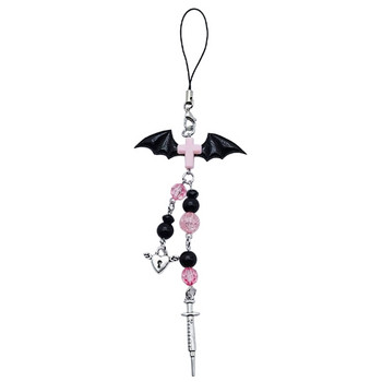 Goth Y2K Phone Charm μενταγιόν Kawaii-Μπρελόκ για γυναικεία αξεσουάρ τσάντας